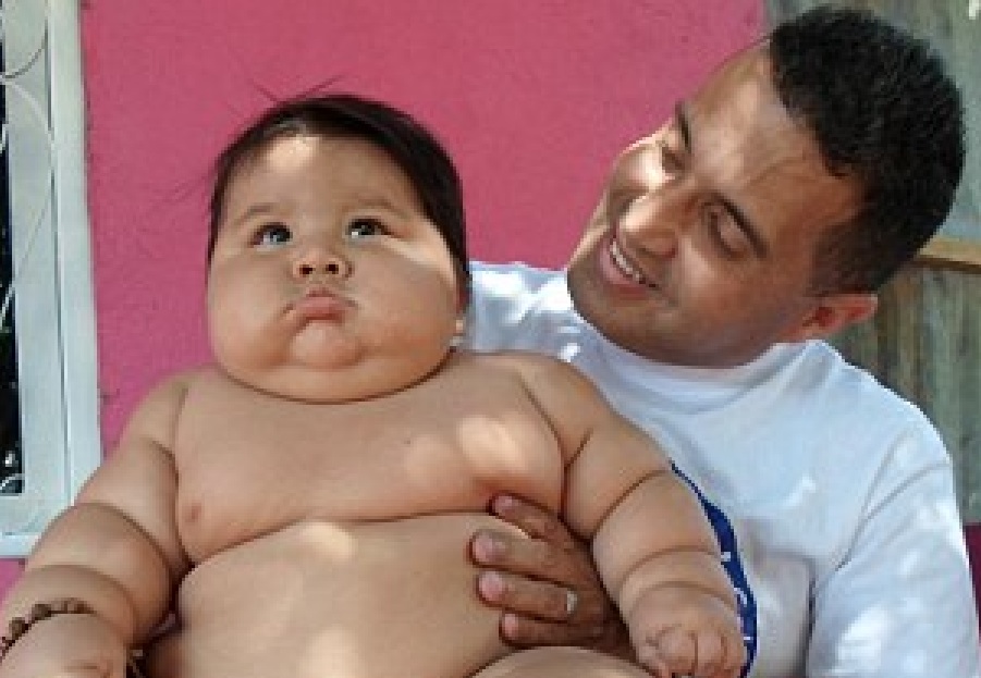 <b>Santiago Mendoza</b>: il bambino di otto mesi ricoverato perché pesa 20 chili ... - santiago-mendoza-bambino-obeso-11
