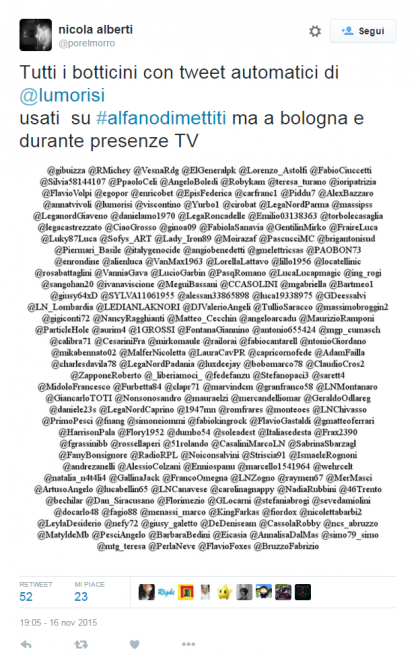 matteo salvini twitter bot