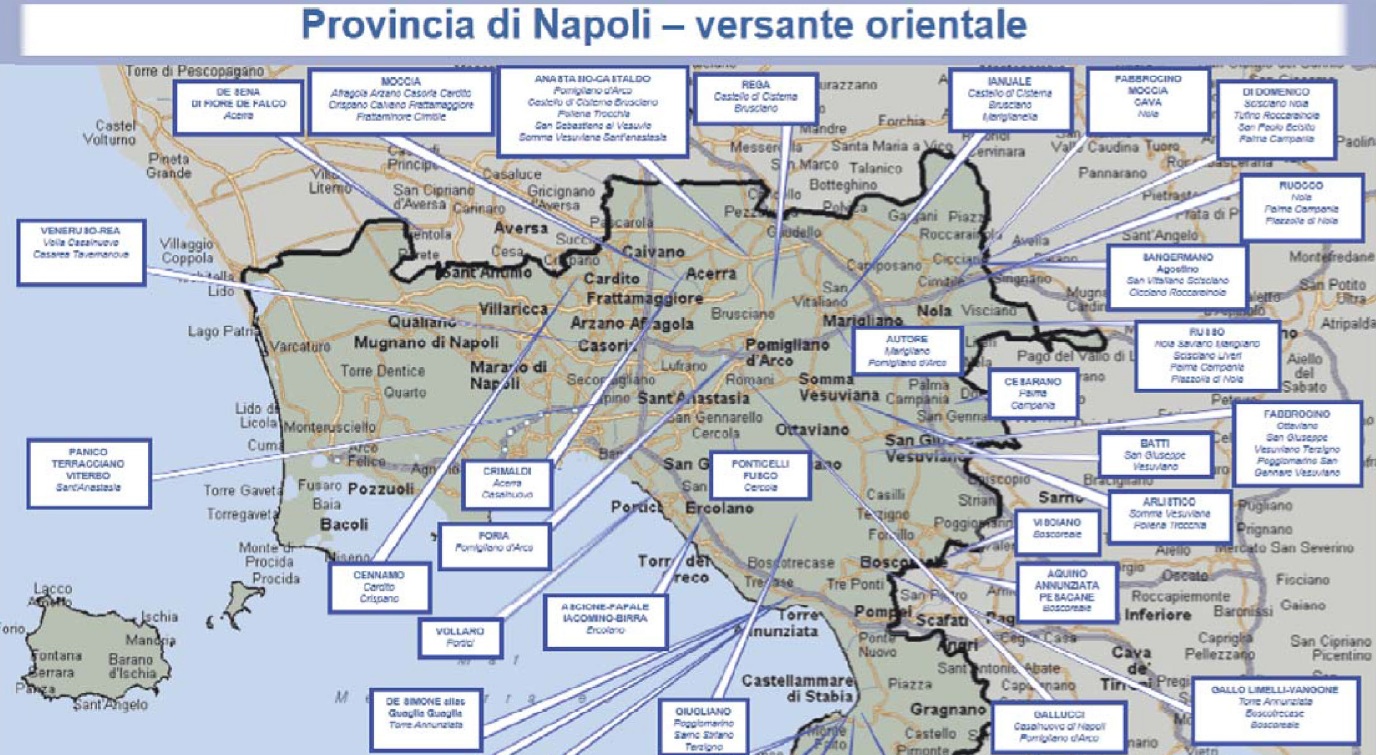 Camorra A Napoli, L'ultima Mappa Dei Clan