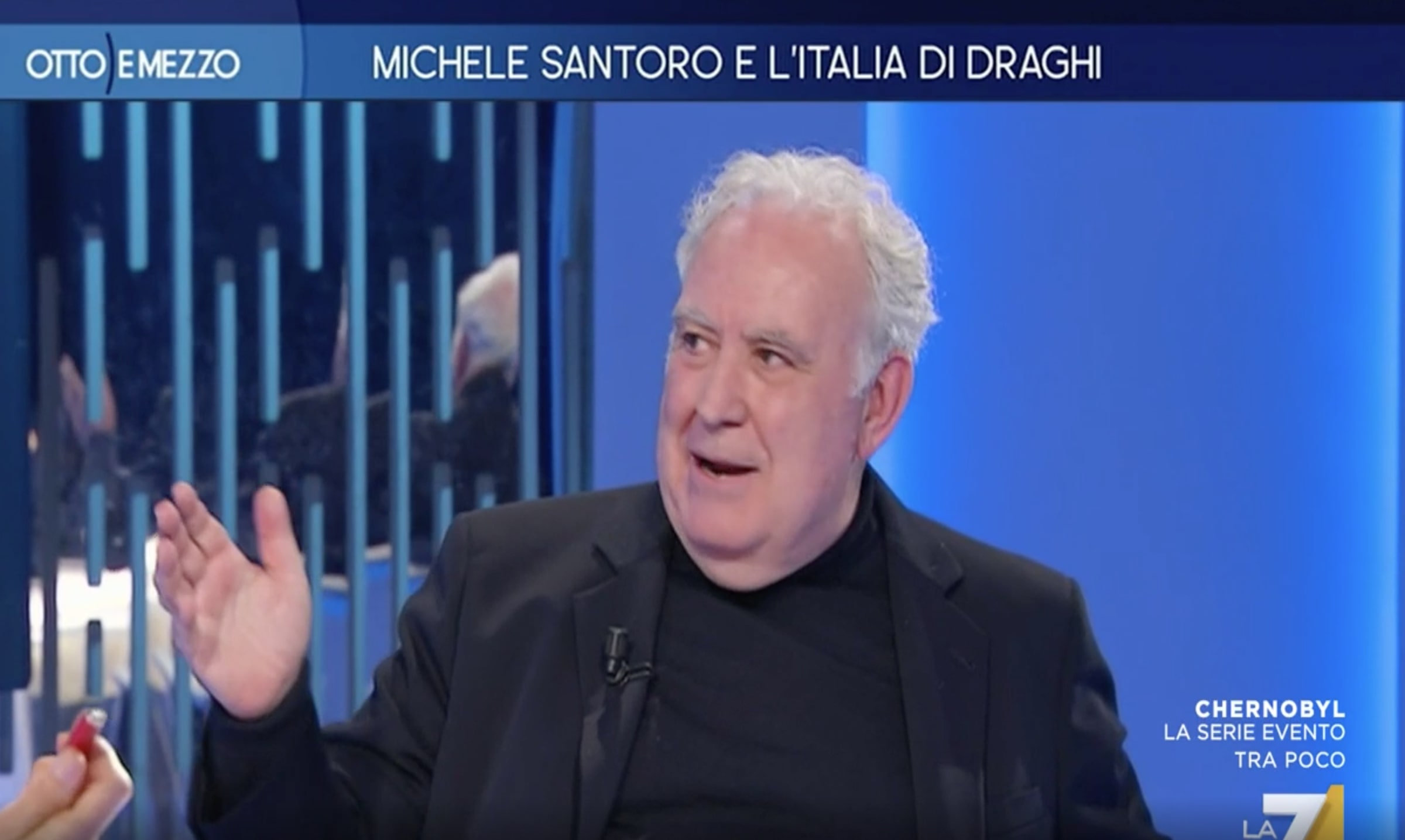 Michele Santoro torna in televisione a Otto e Mezzo Giornalettismo